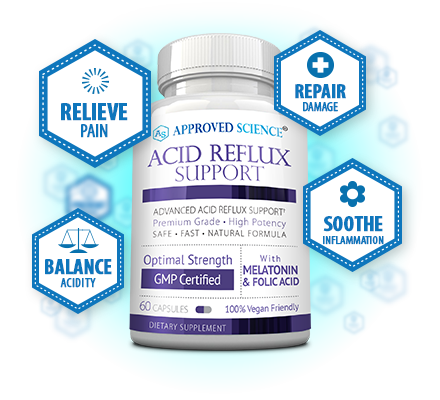 Approved Science Acid Reflux Support Bottle Plus