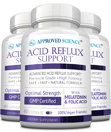 Approved Science Acid Reflux Support Main Bottle
