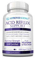 Approved Science Acid Reflux Support Small Bottle